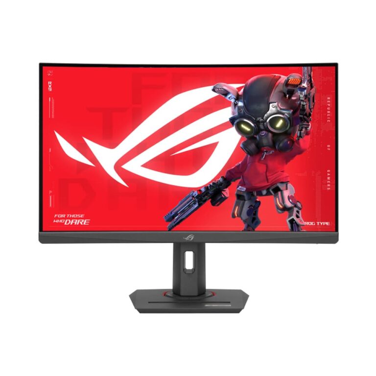 ASUS ROG Strix 27-Inch Curved Gaming Monitor XG27WCS VA 180Hz 1ms – Black | 90LM09P1-B01370